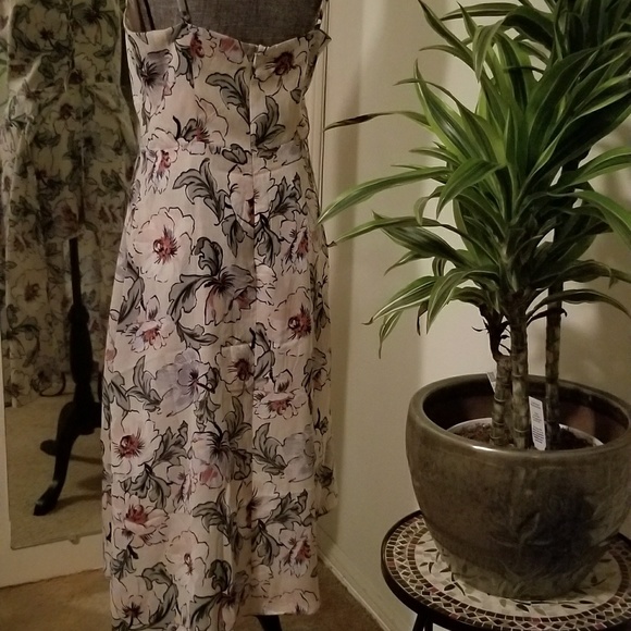 #10 Floral Midi Walk Through Romper - Picture 2 of 6